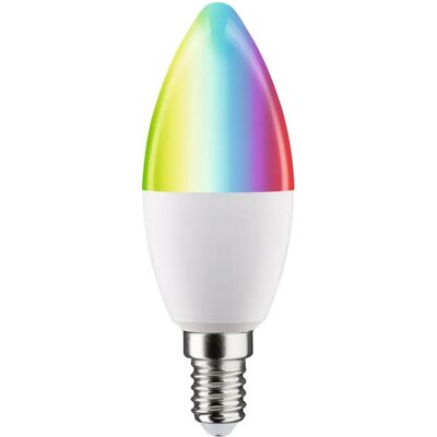 Paulmann Éclairage Intelligent Zigbee 3.0 Bougie E14 RGBW - Ampoule connectée Paulmann Éclairage Intelligent Zigbee 3.0 Bougie E14 RGBW - Ampoule connectée