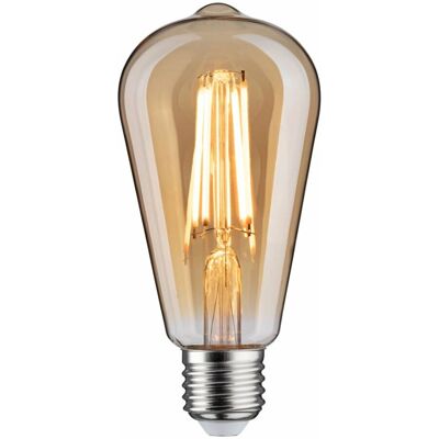 Paulmann LED Bulb 1800K Gold - Vintage E27 6W Dimmable Paulmann LED Bulb 1800K Gold - Vintage E27 6W Dimmable