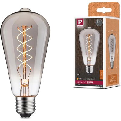 Paulmann 29243 Éclat Rustique Verre Fumé LED Dimmable Paulmann 29243 Éclat Rustique Verre Fumé LED Dimmable