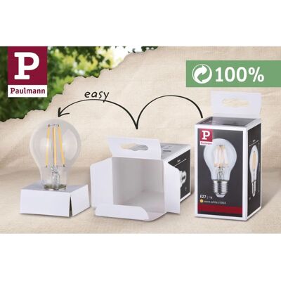 Paulmann LED Tropfen Kopfspiegel E14 250lm 2,5W Kopfspiegel Schwarz matt - LED Leuchtmittel Paulmann LED Tropfen Kopfspiegel E14 250lm 2,5W Kopfspiegel Schwarz matt - LED Leuchtmittel