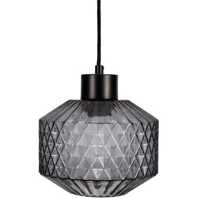 Lampadario Pauleen Gleaming Smoke - 1 fiamma, grigio Lampadario Pauleen Gleaming Smoke - 1 fiamma, grigio