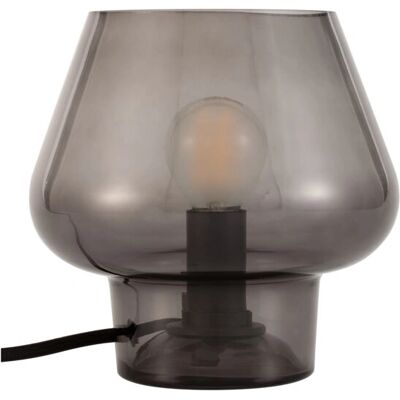 Lampada da Tavolo Crystal Gleam di Pauleen - Vetro Fumato Lampada da Tavolo Crystal Gleam di Pauleen - Vetro Fumato