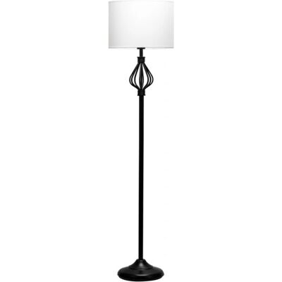 Lampada da terra Pauleen Grand Beauty - Design classico, nero/bianco - E27 Lampada da terra Pauleen Grand Beauty - Design classico, nero/bianco - E27