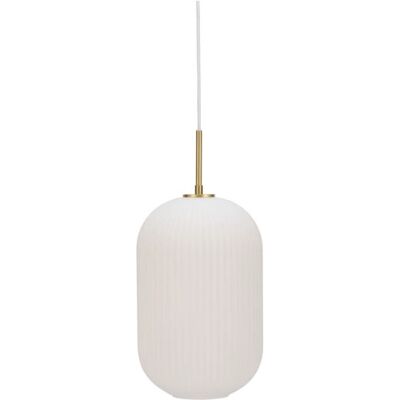 Lampada sospensione Pauleen 'Splendid Delight' E27 Bianco/Oro Lampada sospensione Pauleen 'Splendid Delight' E27 Bianco/Oro