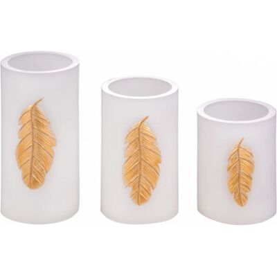 Pauleen LED-Kerzen Golden Feather Set Pauleen LED-Kerzen Golden Feather Set