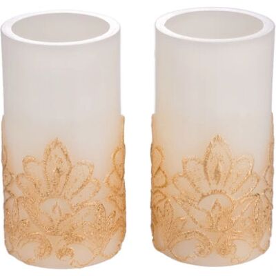 Conjunto de velas LED Pauleen Cozy Charm - Cera auténtica, Parpadeo, 6h temporizador Conjunto de velas LED Pauleen Cozy Charm - Cera auténtica, Parpadeo, 6h temporizador