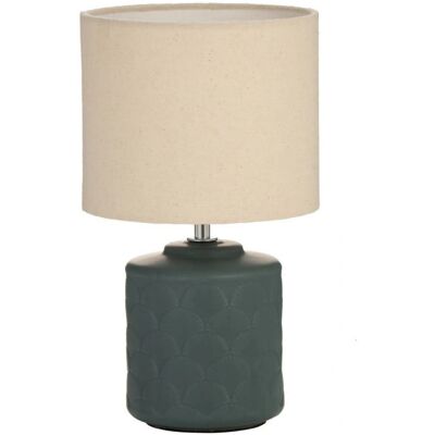 Lampe de table en céramique Glowing Midnight de Paulmann - Vert foncé - Publicité Lampe de table en céramique Glowing Midnight de Paulmann - Vert foncé - Publicité
