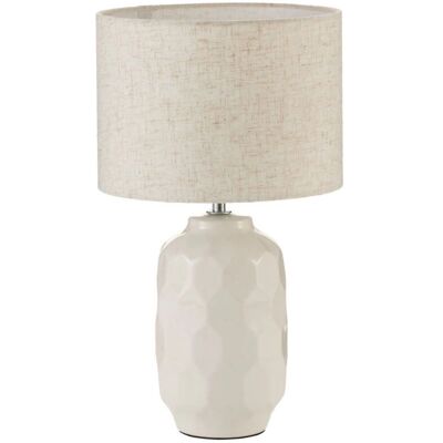 Paulmann Charming Sparkle Lámpara de Mesa en Cerámica Crema - E14 Paulmann Charming Sparkle Lámpara de Mesa en Cerámica Crema - E14