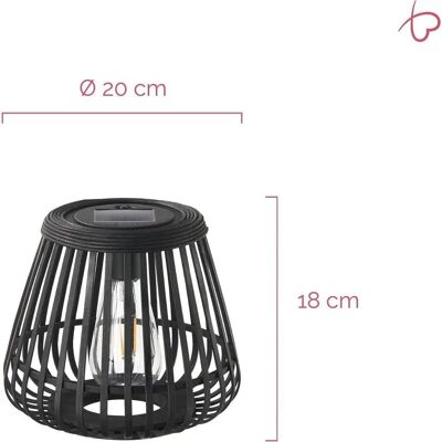 Pauleen Solar Laterne Sunshine Glimmer - Außensolarlampe Pauleen Solar Laterne Sunshine Glimmer - Außensolarlampe