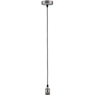Paulmann Vintage Lampa wisząca E27 Szary/Nikiel - Lampa wisząca Paulmann Vintage Lampa wisząca E27 Szary/Nikiel - Lampa wisząca