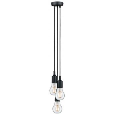 Paulmann Ketil Pendelleuchte - Schwarz - 3-flg, Dimmbar, 2m Paulmann Ketil Pendelleuchte - Schwarz - 3-flg, Dimmbar, 2m