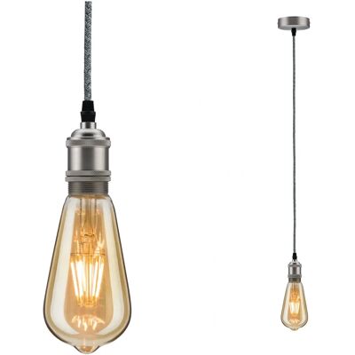 Lampada sospensione Paulmann Eldar - Stile vintage - E27, 20W Lampada sospensione Paulmann Eldar - Stile vintage - E27, 20W