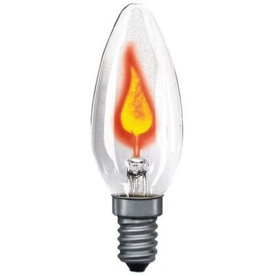 Paulmann E14 3W bombilla incandescente - bombilla de llama Paulmann E14 3W bombilla incandescente - bombilla de llama