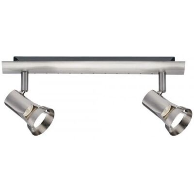 Projecteur Teja Paulmann Nickel - 2 têtes, réglable Projecteur Teja Paulmann Nickel - 2 têtes, réglable
