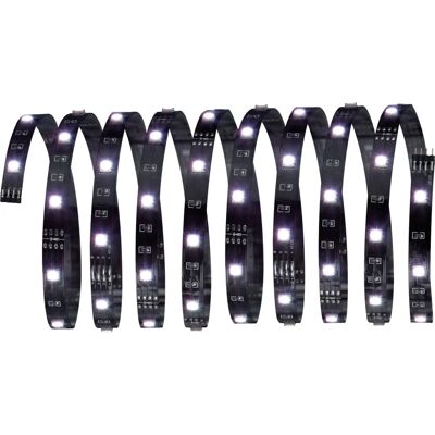Paulmann 70252 RGB LED Lichtleiste - 3m, Dimmbar, Schwarz Paulmann 70252 RGB LED Lichtleiste - 3m, Dimmbar, Schwarz