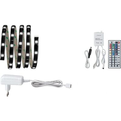 Paulmann LED-Streifen RGB 1,5m - Dimmer & Fernbedienung Paulmann LED-Streifen RGB 1,5m - Dimmer & Fernbedienung