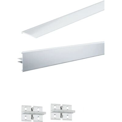 Paulmann LED-Profil - 1m Duo Aluminium - Dekorative Beleuchtung Paulmann LED-Profil - 1m Duo Aluminium - Dekorative Beleuchtung