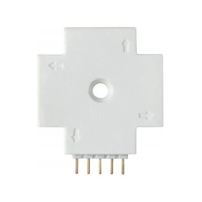 Paulmann 70617 Módulo de ligação - Branco, 3.2x2.8x0.6cm, 4- vias Paulmann 70617 Módulo de ligação - Branco, 3.2x2.8x0.6cm, 4- vias