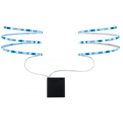 Paulmann LED-remsa blå 2x80cm 1,2W batteridriven - RGB multicolor - Flexibel LED-band Paulmann LED-remsa blå 2x80cm 1,2W batteridriven - RGB multicolor - Flexibel LED-band