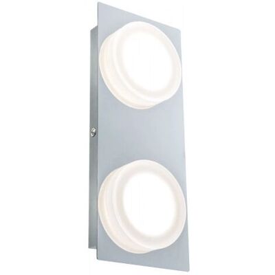 Paulmann LED Wandleuchte - Chrom 2x4,7W - IP23 Badlampe Paulmann LED Wandleuchte - Chrom 2x4,7W - IP23 Badlampe