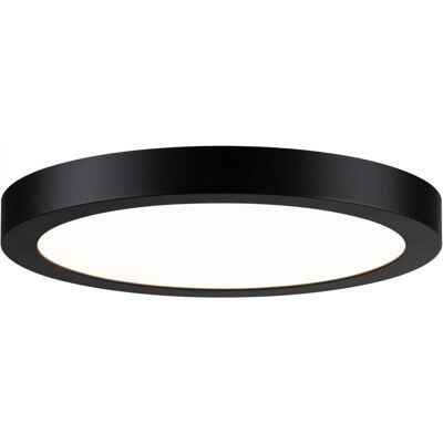 Paulmann Panel LED Abia 22W - Redondo, Negro Mate, 30cm - Panel LED Paulmann Panel LED Abia 22W - Redondo, Negro Mate, 30cm - Panel LED