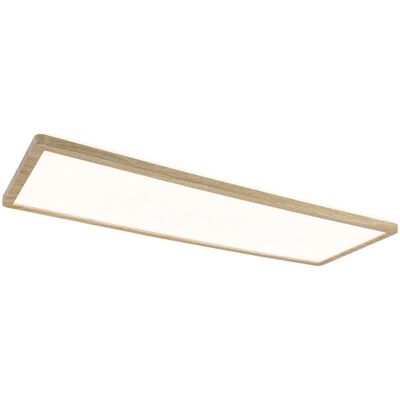 Panel LED Paulmann Atria Shine - Aspecto de Madera - 22W - 3000K - 2300lm - IP44 - Techo/Pared Panel LED Paulmann Atria Shine - Aspecto de Madera - 22W - 3000K - 2300lm - IP44 - Techo/Pared