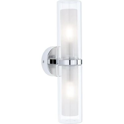 Paulmann Krom Luena IP44 Justerbar Vägglampa - Badrum Paulmann Krom Luena IP44 Justerbar Vägglampa - Badrum