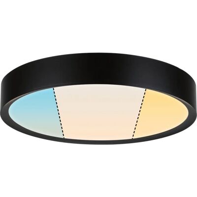 Paulmann Tega IP44 czarna 24W lampa sufitowa Paulmann Tega IP44 czarna 24W lampa sufitowa