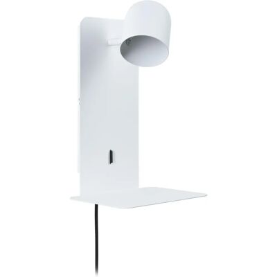 Paulmann Malena Väggarmatur med USB-C - Läsarmatur, 5W, Vit Matt Paulmann Malena Väggarmatur med USB-C - Läsarmatur, 5W, Vit Matt