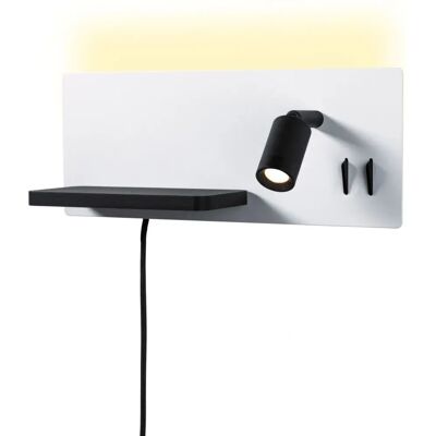 Paulmann Serra Vägglampa - Justerbar bakgrundsbelysning, USB-C, Modern design Paulmann Serra Vägglampa - Justerbar bakgrundsbelysning, USB-C, Modern design
