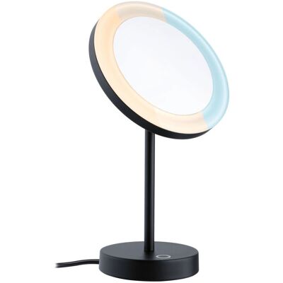 Paulmann Make-up Spiegel - Schwarz - 71151 - IP44 Wasserdicht Paulmann Make-up Spiegel - Schwarz - 71151 - IP44 Wasserdicht