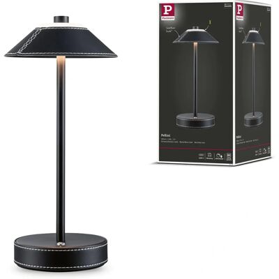 Paulmann LED Kabellose dimmbare Tischleuchte - Schwarz - 71173 Paulmann LED Kabellose dimmbare Tischleuchte - Schwarz - 71173