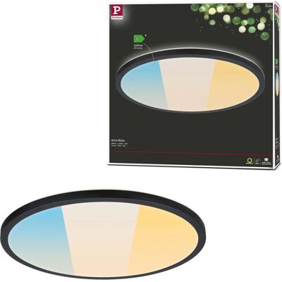 Paulmann Atria Shine LED-Panel - Rund, 398mm, Weiß, Schwarz Paulmann Atria Shine LED-Panel - Rund, 398mm, Weiß, Schwarz