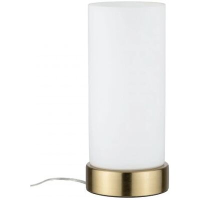 Paulmann Pinja Touchlampe - Lampe - Weiß Glas - Schlafzimmer Paulmann Pinja Touchlampe - Lampe - Weiß Glas - Schlafzimmer