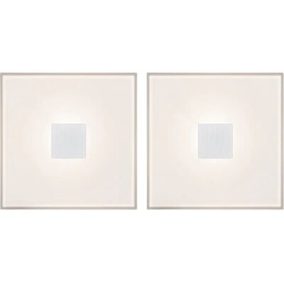 Paulmann LED Fliese - Weiß, 10x10cm, 2x70lm, IP44 Paulmann LED Fliese - Weiß, 10x10cm, 2x70lm, IP44