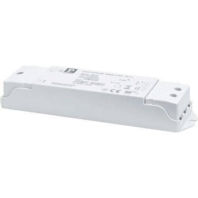 Paulmann Kontroler - Jednokolorowy, 24 V, Biały - Kontroler LED taśm Paulmann Kontroler - Jednokolorowy, 24 V, Biały - Kontroler LED taśm