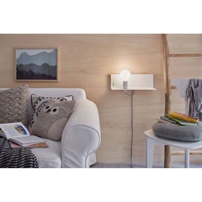 Paulmann 789.15 E27 Lampa ścienna z półką - Oświetlenie Paulmann 789.15 E27 Lampa ścienna z półką - Oświetlenie