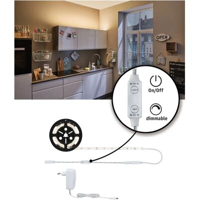 Ruban LED Paulmann Power White - Intérieur/Extérieur - Publicité Ruban LED Paulmann Power White - Intérieur/Extérieur - Publicité