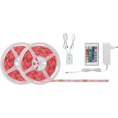 Paulmann LED Streifen RGB 10m - Universal, Dimmbar, Wasserdicht Paulmann LED Streifen RGB 10m - Universal, Dimmbar, Wasserdicht