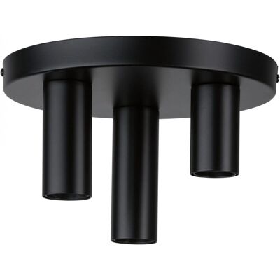 Paulmann Skogen Deckenleuchte - Max 3x20W E27 - Schwarz Paulmann Skogen Deckenleuchte - Max 3x20W E27 - Schwarz