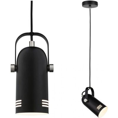 Paulmann Lavea Pendelleuchte - Schwarz - E27 - 15W - Indoor Paulmann Lavea Pendelleuchte - Schwarz - E27 - 15W - Indoor