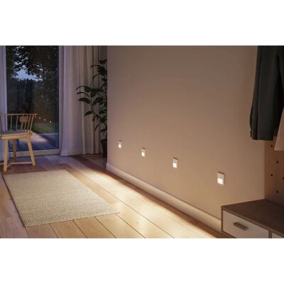 Paulmann 80002 LED Vägginbyggnadsljus - Varmvitt Paulmann 80002 LED Vägginbyggnadsljus - Varmvitt