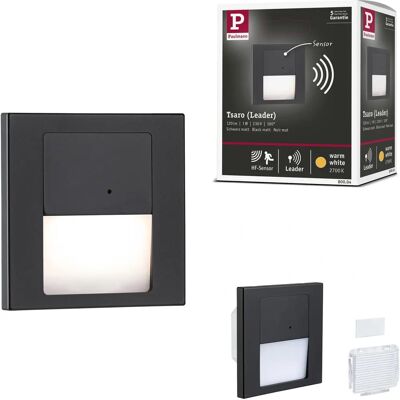 Paulmann 80004 LED Wandeinbauleuchte - Eckig, 2700K, 1W, 80lm Paulmann 80004 LED Wandeinbauleuchte - Eckig, 2700K, 1W, 80lm
