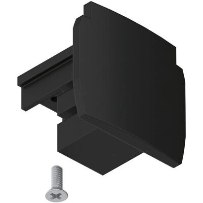 Paulmann 91384 Tapa Final - Negro - Montaje de Luz/Accesorio Paulmann 91384 Tapa Final - Negro - Montaje de Luz/Accesorio
