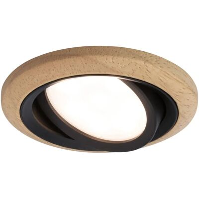 Paulmann LED Einbauleuchte - Verstellbarer, Schwarz - 84mm Paulmann LED Einbauleuchte - Verstellbarer, Schwarz - 84mm