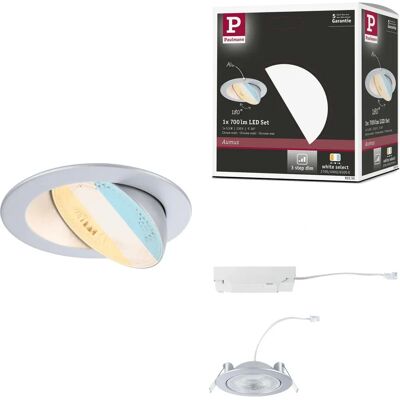 Paulmann 92255 LED Einbauleuchte - 2700K-6500K, 5W, Dimmbar Paulmann 92255 LED Einbauleuchte - 2700K-6500K, 5W, Dimmbar
