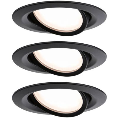 Paulmann Nova Plus Wbudowana LED-lampa - IP65, 30°, 6W, Czarny Paulmann Nova Plus Wbudowana LED-lampa - IP65, 30°, 6W, Czarny