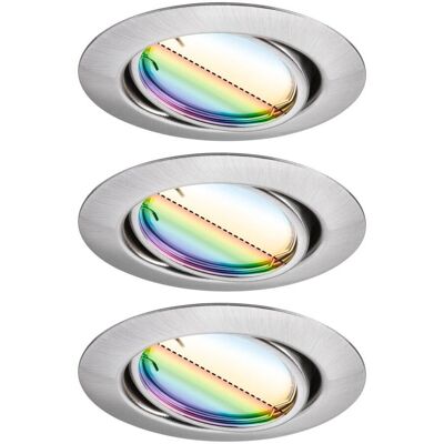 Lámpara empotrada LED Paulmann - 3x430lm - Blanco - Zigbee Lámpara empotrada LED Paulmann - 3x430lm - Blanco - Zigbee