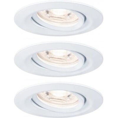 Paulmann Wbudowane oświetlenie LED - Moneta 4.2W, Ciepła biel Paulmann Wbudowane oświetlenie LED - Moneta 4.2W, Ciepła biel