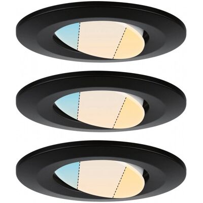 Paulmann Calla Wbudowane LED - Zestaw 3 szt., 30° Paulmann Calla Wbudowane LED - Zestaw 3 szt., 30°